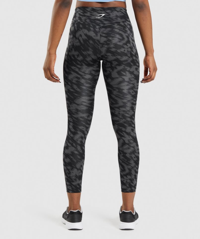 Women's Gymshark Training Leggings Black | NZ 0UIKSX